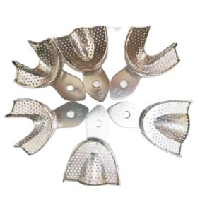 denture instrument teeth tray oral hygiene tooth tray dental impression trays made china stainless steel for teeth whitening