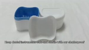 medical grade, shatterproof for dental instrument storage, sterilization, and transport | dental box