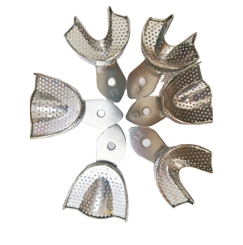 denture instrument teeth tray oral hygiene tooth tray dental impression trays made china stainless steel for teeth whitening