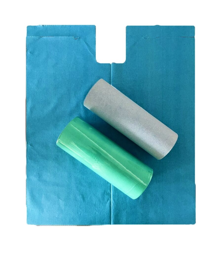 high quality disposable dental bib roll with tie clinic dental apron