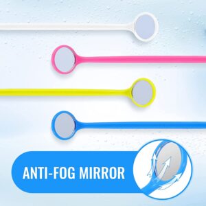 dental instrument disposable dental exam mouth mirrors oral plastic colored dental mouth mirror oem wholesale