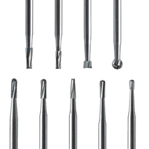 dental new fg/ra tungsten carbide burs high low speed handpiece steel grinding head ball drill split drill contra angle drill