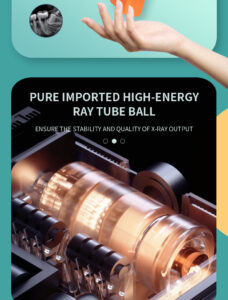 portable digital dental x raymachine, high definitionlmaging low radiation suitablefor dental clinics