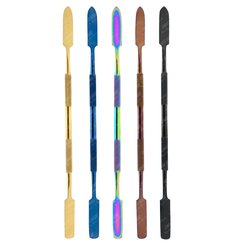 stainless steel double ended pottery carving tools wax modeling dental carver set with silicone wooden handle for clay sculpting