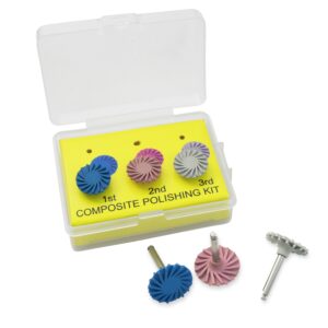 composite polishing kit ra shank rubber diamond polisher for teeth polishing