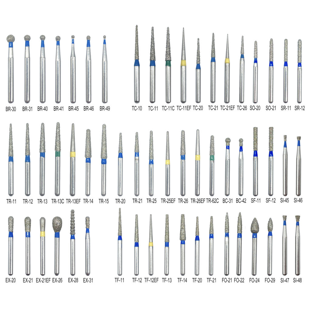 The Precision Cutting Toolkit: An Analysis of High-Speed Dental Diamond Bur Sets for Restorative Excellence hot selling dental steel burs fg diamond burs dental unit dental instrument dental product
