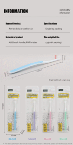 soft bristles dental tooth scaler toothbrush easy teeth cleaning brushes dogs cats toothbrushes