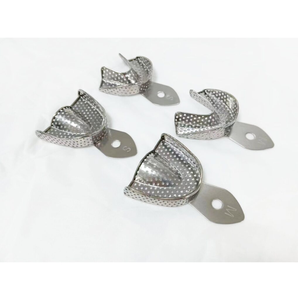 denture instrument teeth tray oral hygiene tooth tray dental impression trays made china stainless steel for teeth whitening