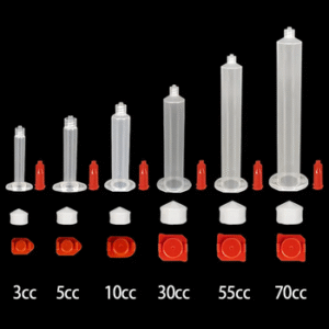 factory direct sale plastic disposable silicone mixing tip precision glue plastic epoxy resin tube dental static mixer