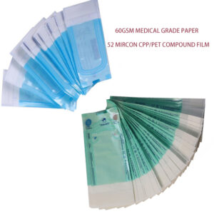 oem hot sale medical disposable autoclave self sealing sterilization pouches