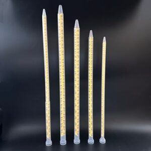 factory direct sale plastic disposable silicone mixing tip precision glue plastic epoxy resin tube dental static mixer