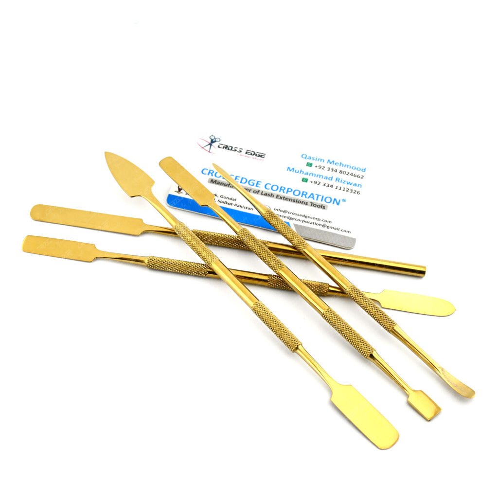 Stainless Steel Double-Ended Pottery/Wax Carving Tool Set with Silicone Handle stainless steel double ended pottery carving tools wax modeling dental carver set with silicone wooden handle for clay sculpting