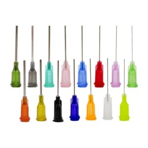 industrial dispensing disposable glue 14g 18g te blunt all stainless steel liquid dispenser syringe irrigation tip needles