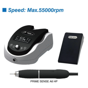 rhjc prime sense a6 55000rpm electric brushless micromotor dental lab high speed jewelry polishing engraving machine polisher