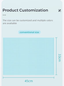 high quality 3 ply disposable dental bibs custom tattoo 13" x 18" absorbent waterproof paper for dentist medical consumables