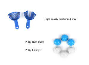 high standard 510k approved addition silicone material pvs dental putty impression kit for teeth mold