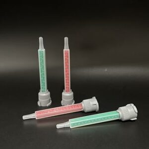 factory direct sale plastic disposable silicone mixing tip precision glue plastic epoxy resin tube dental static mixer