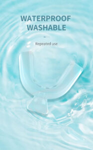 eva thermoforming dental oral hygiene teeth whitening trays bleaching tooth whitener mouth guard care