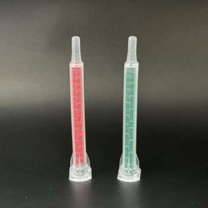 factory direct sale plastic disposable silicone mixing tip precision glue plastic epoxy resin tube dental static mixer