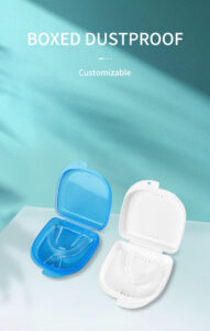 eva thermoforming dental oral hygiene teeth whitening trays bleaching tooth whitener mouth guard care