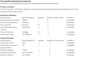 oem hot sale medical disposable autoclave self sealing sterilization pouches