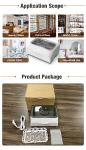 customized jewelry ultrasonic cleaner 46000hz 1000ml ultrasonic cleaning machine cleaner