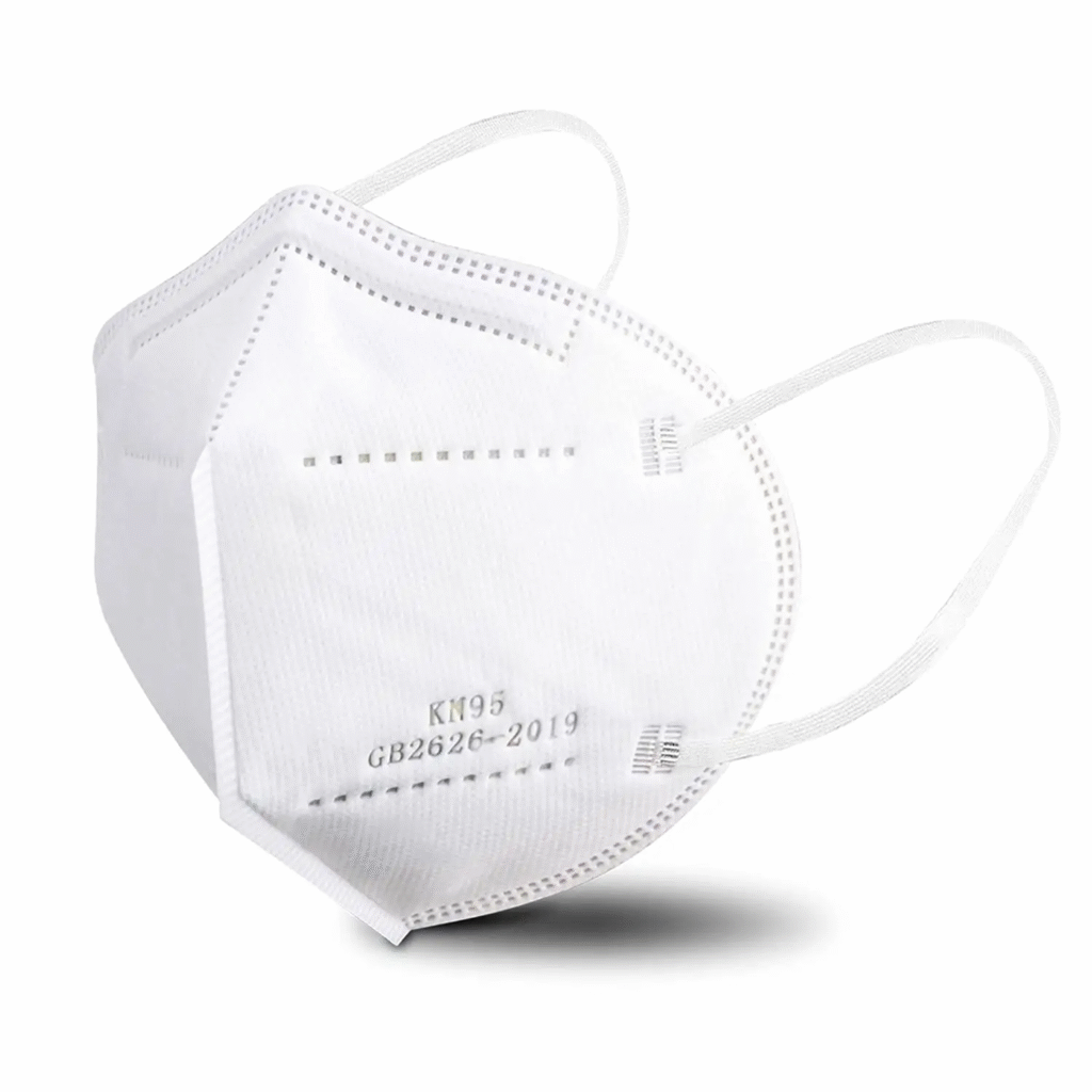 hot selling disposable 3d stereo white kn95 anti pm2.5 smog dust mask en149 certified face mask wholesale respirators & masks