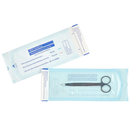 oem hot sale medical disposable autoclave self sealing sterilization pouches