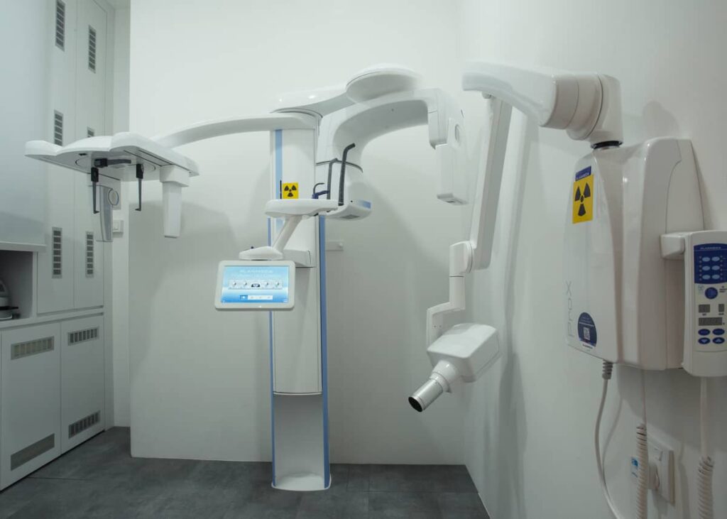 dental clinic interior design x ray room