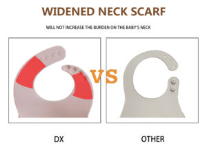 easy wipe clean non toxic eco friendly bpa free baby silicone bibs