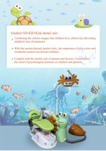 wholesale of pediatric clinic treatment equipment with safety protection design for children