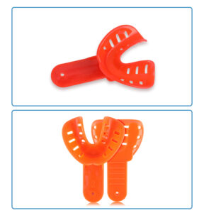 dental products plastic impression tray child adult impression tray colored plastic tray