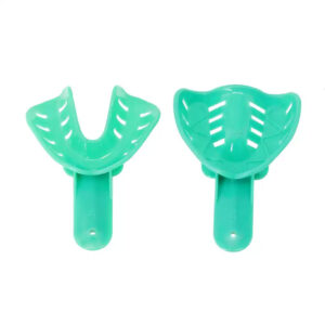 dental products plastic impression tray child adult impression tray colored plastic tray