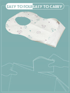 baby bibs infant disposable paper bibs oem manufacturer non woven fabric printed waterproof 100 cotton baby bibs bowknot set