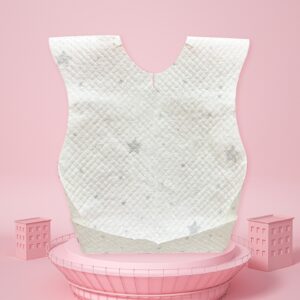 baby bibs infant disposable paper bibs oem manufacturer non woven fabric printed waterproof 100 cotton baby bibs bowknot set